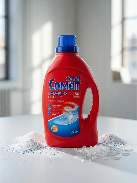 Порошок для посудомоечной машины Somat Classic 1,5 кг