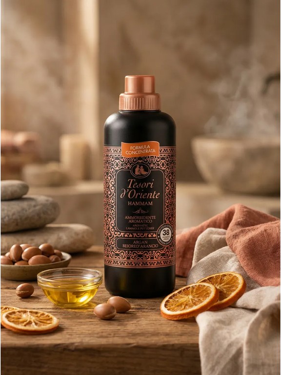 Кондиционер для белья Tesori d'Oriente Hammam 760 мл (жасмин, мандарин)