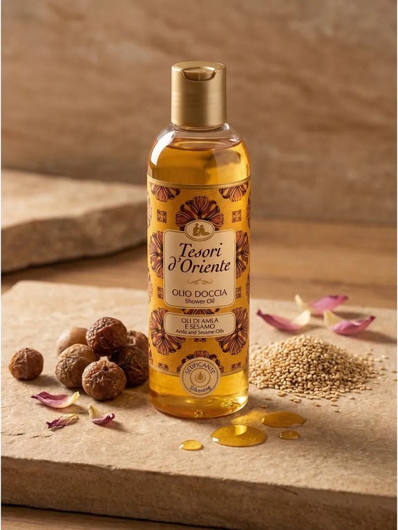 Масло для душа Tesori d'Oriente 250 мл (аргана, осока)