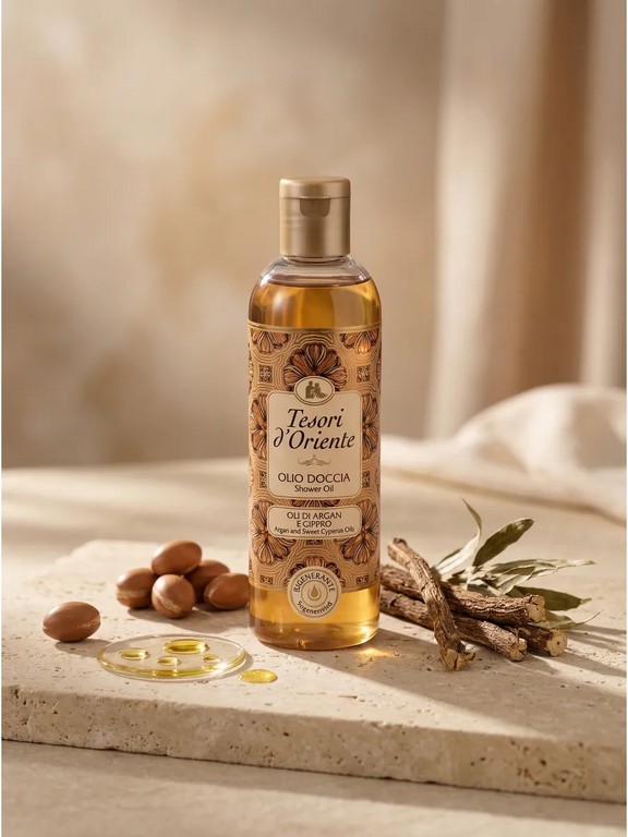 Масло для душа Tesori d'Oriente 250 мл (циперус, кунжут)