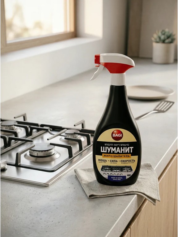 Жироудалитель Bagi Шуманит спрей 400 мл (для удаления жира и нагара)