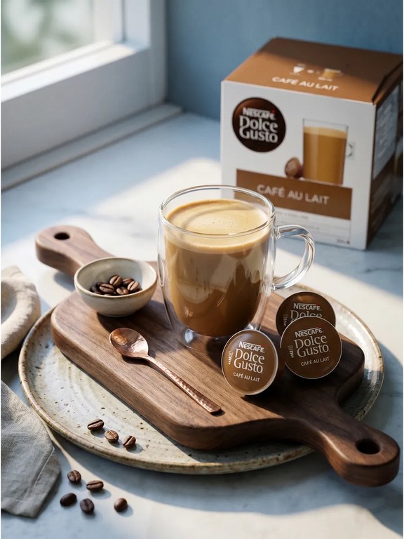 Кофе в капсулах для кофемашины Nescafe Dolce Gusto Cafe Au Lait 30 шт
