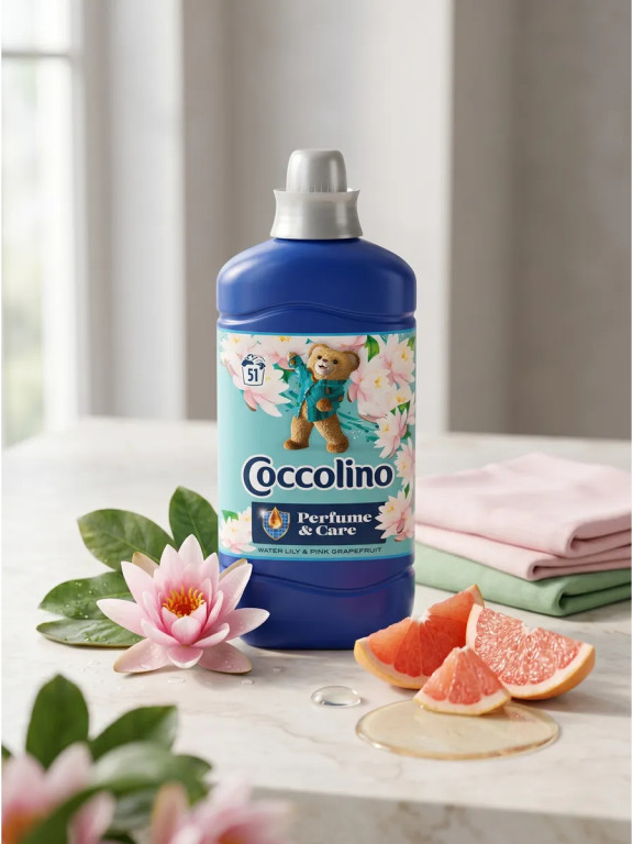 Кондиционер-ополаскиватель для белья Coccolino Perfume & Care «Лилия и мускус» 1,275 л