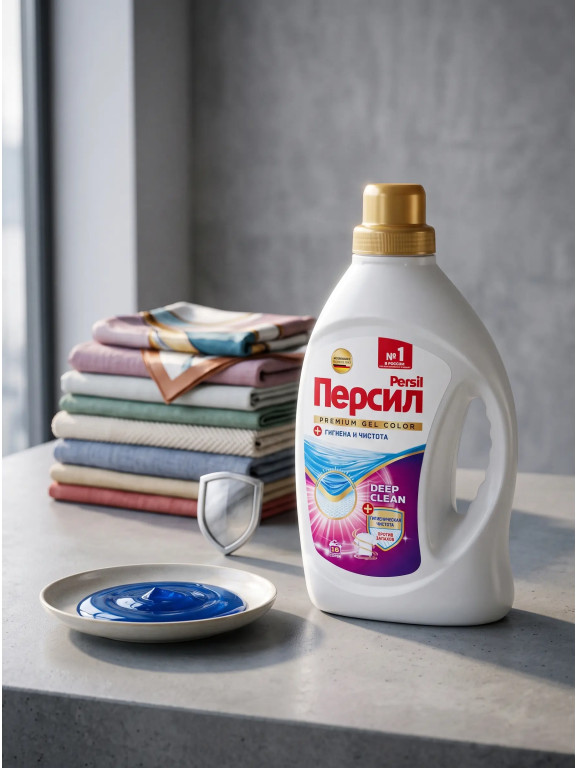 Гель-концентрат для стирки Persil Premium Gel Color, универсальный, 1,17 л