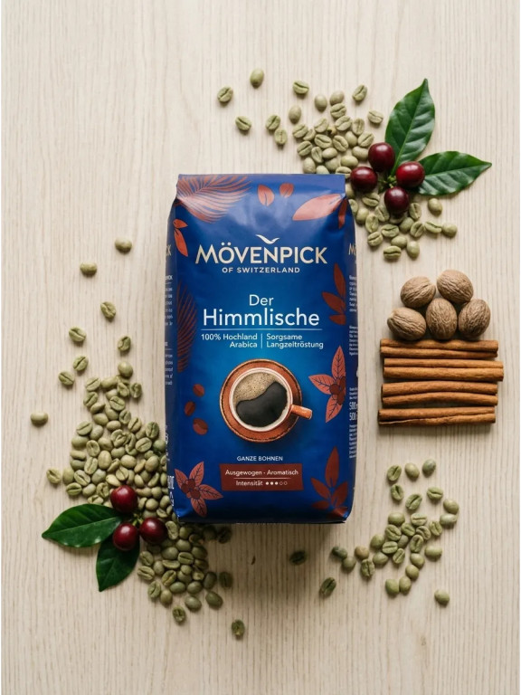 Кофе в зернах Mövenpick Der Himmlische, арабика, 500 г