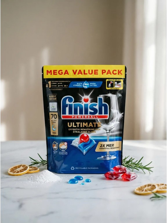 Капсулы для посудомоечной машины Finish Ultimate 70 шт