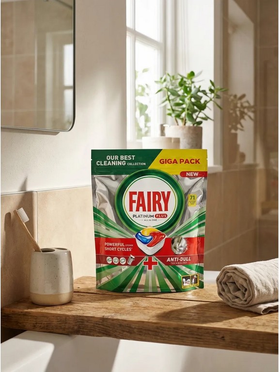 Капсулы для посудомоечной машины Fairy Platinum Plus Lemon 71 шт
