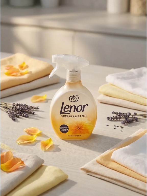 Спрей для разглаживания одежды Lenor Crease Releaser 500 мл (Summer Breeze)