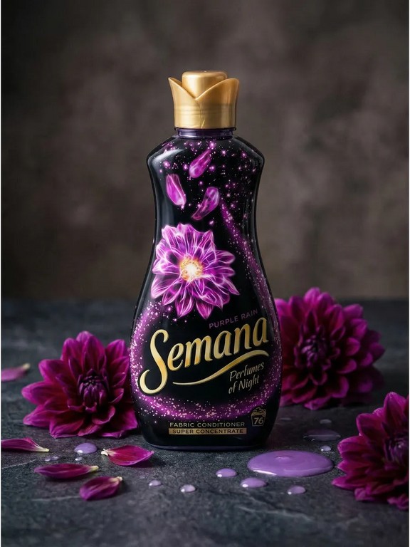 Кондиционер для белья Semana Perfumes of Night Purple Rain 1.65 л (корица, цитрус)
