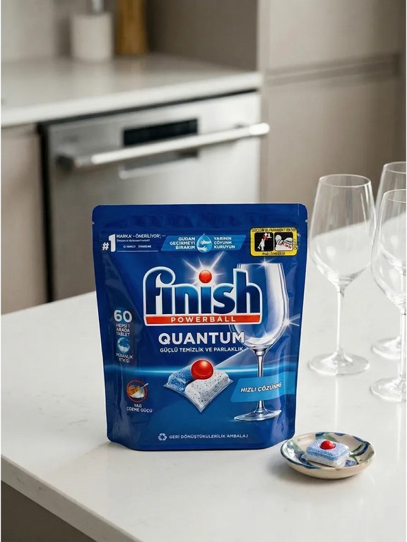 Капсулы для посудомоечной машины Finish Quantum 60 шт