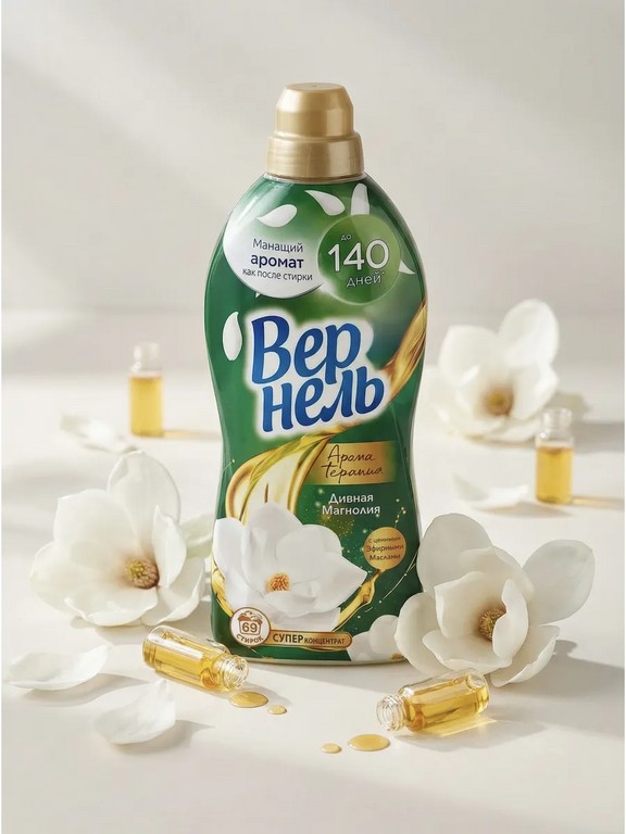 Кондиционер для белья Vernel Aroma Дивная Магнолия 1.74 л