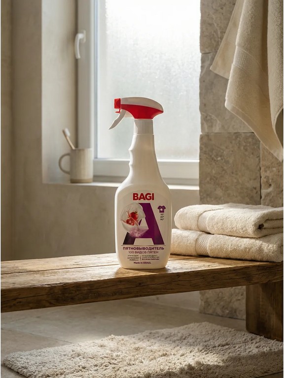 Пятновыводитель Bagi 400 мл (универсальный, для белого, деликатные ткани)